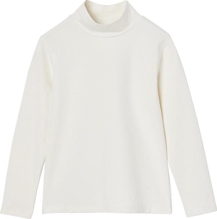 Actual product image Vertbaudet 3er-Pack Mädchen Shirts mit Stehkragen BASIC Oeko-Tex (104)