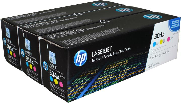 Actual product image HP 304a (M, C, Y)