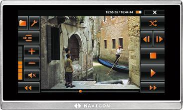 Produktbild Navigon 8410, TMC, Bluetooth, Europakarten