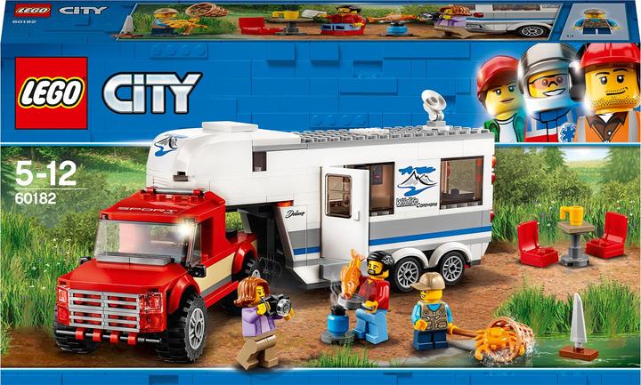 Produktbild LEGO Pickup Wohnwagen (60182, LEGO City)