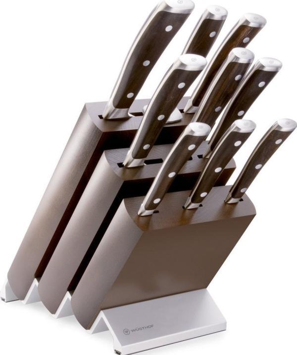 Image du produit Wusthof Set de couteaux Ikon avec bloc magnétique, 9 pcs.