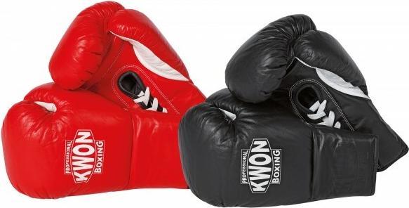 Produktbild Kwon Professional Boxing Boxhandschuhe mit Schnürsenkeln (10 OZ)