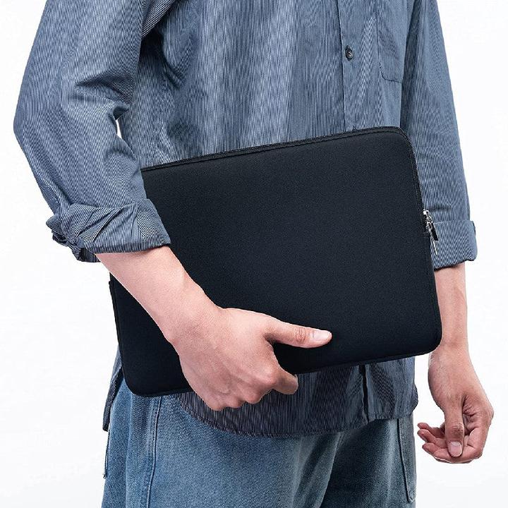 Immagine prodotto Hermex Custodia in neoprene per laptop Borsa per notebook Macbook idrorepellente 14 pollici (15.90", Apple)