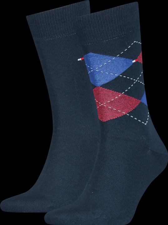 Tommy Hilfiger Men Sock Check 2p