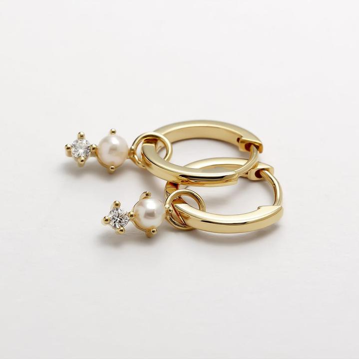 Actual product image Esprit Creolen GLOSSY PEARLS (Perle, 925 silver)
