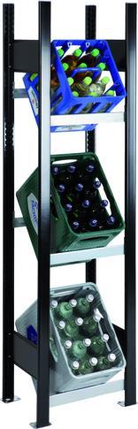 Beverage crate basic rack