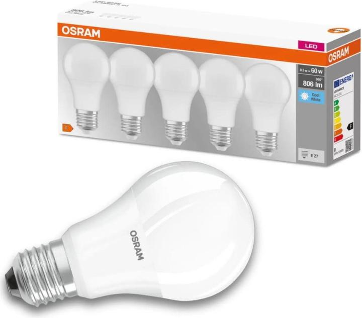 Produktbild Osram Base Retro Classic (E27, 7 W, 806 lm, 5 x, F)