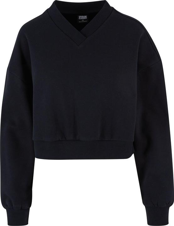 Urban Classics Ladies Cropped V-Neck