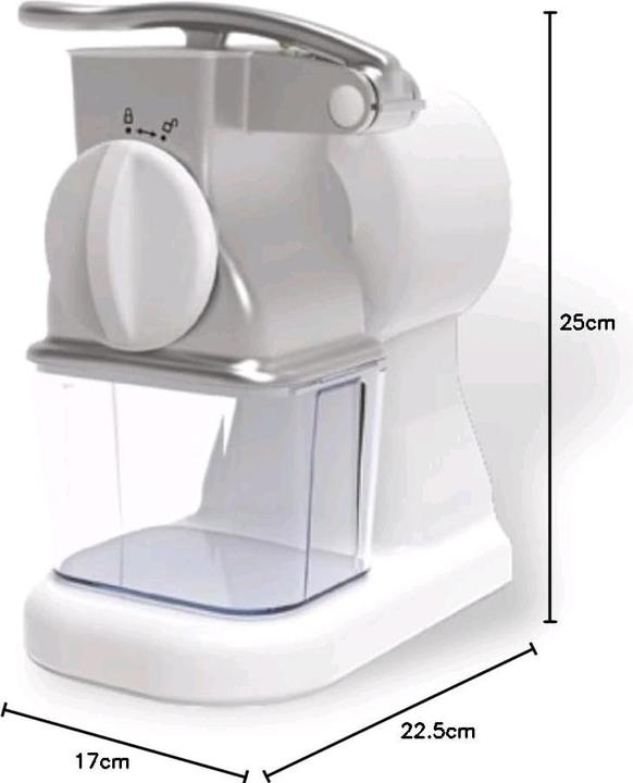 Actual product image Reber GM150 Artus grattugia elettrica rullo inox