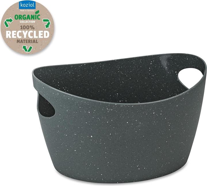 Actual product image Koziol Laundry Basket Bottichelli S 1.5 l, Grey (1.50 l)