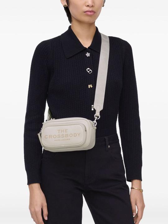 Actual product image Marc Jacobs the crossbody tote leather bag white color