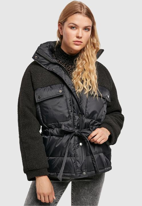 Actual product image Urban Classics Ladies Sherpa Mix Puffer Jacket (3XL)