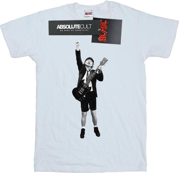 Actual product image AC/DC Boys Angus Young Cut Out T-Shirt (152, 158)