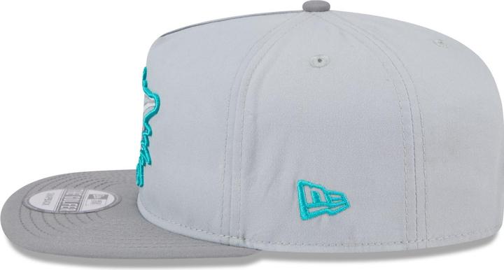 Actual product image New Era Golfer Snapback Cap Training 2024 Miami Dolphins