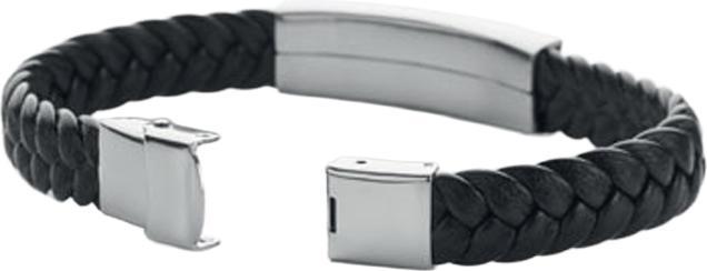 Immagine prodotto MidOcean Faulet Finta Pelle Intrecciato Braccialetto (21 cm, 100% materiale sintetico)
