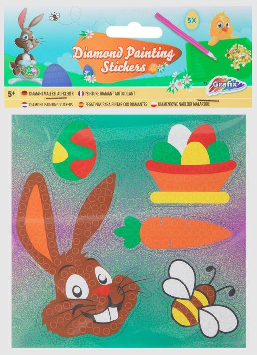 Actual product image Grafix Diamond painting stickers Easter (1 x, 20 x 15 x 0.5 cm)