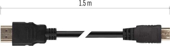 Produktbild Emos High Speed HDMI Kabel 2.0 A Stecker – C Stecker 1,5m (1.50 m, HDMI)
