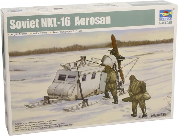 Actual product image Trumpeter Soviet NKL-16 Armoured Aerosan