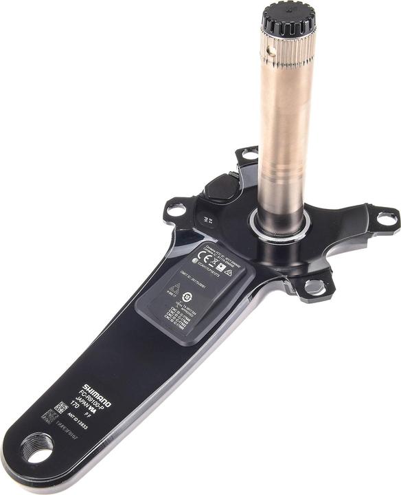 Actual product image Shimano Dura-Ace FC-R9100-P crankset with powermeter without chainring 11-speed (175 mm)