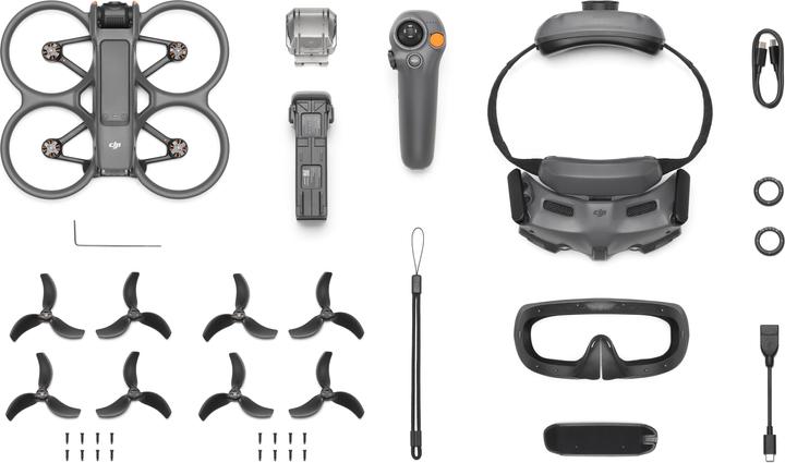 Actual product image DJI Avata 2 Fly More Combo (Single Battery) (23 min, 377 g, 12 Mpx)