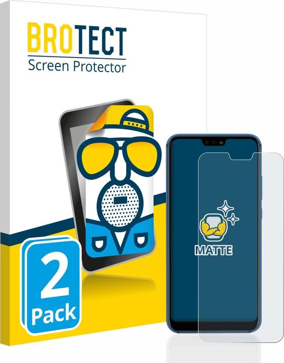 Produktbild BROTECT Entspiegelungs-Schutzfolie Displayschutz Matt (2 Stück, Huawei P20 Lite)