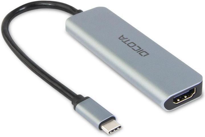 Produktbild Dicota USB-C 5-in-1 Video Hub 4K (USB-C, 5 Ports)