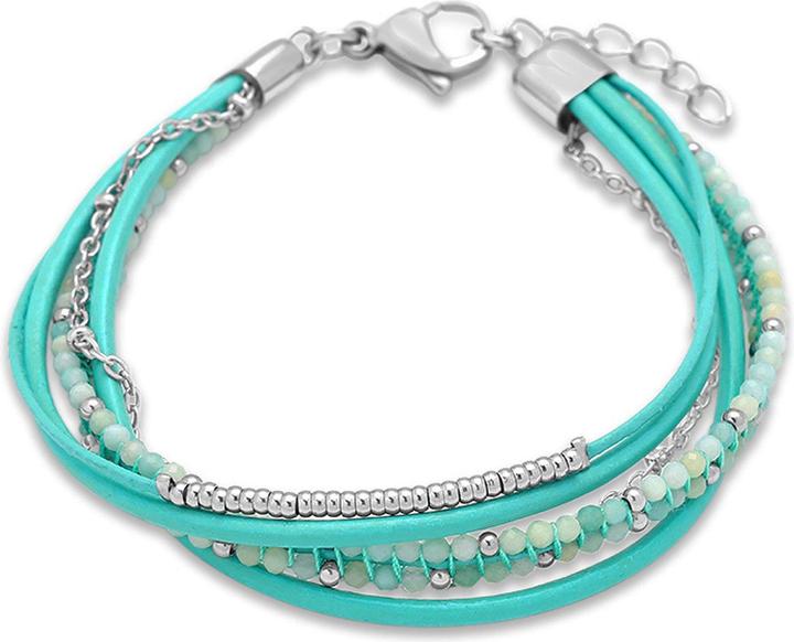 Bleu, Mint, Turquoise, Argent