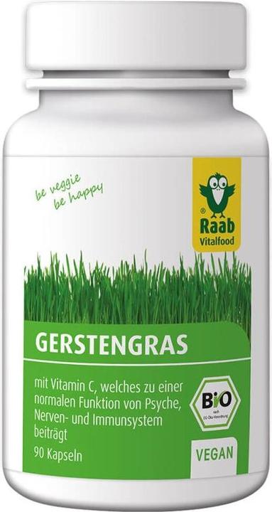 Image du produit Raab Herbe d'orge bio (90 pièce(s), Capsules, 27 g)