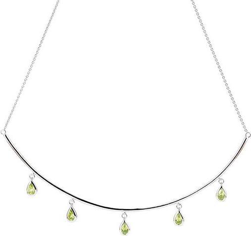Actual product image Breuning Necklace - E.Peridot (750/18 K Gold)