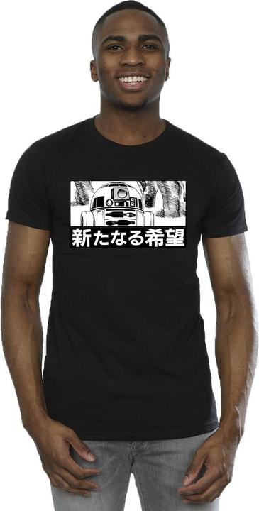 Image du produit Star Wars - T-shirt R2D2 JAPANESE - Homme (XXL)