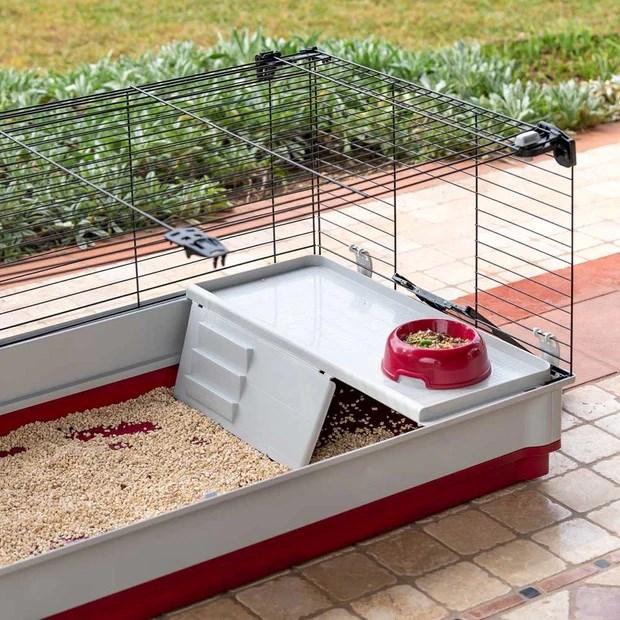 Immagine prodotto Ferplast Gabbia per conigli Krolik 160, 162x60x50cm