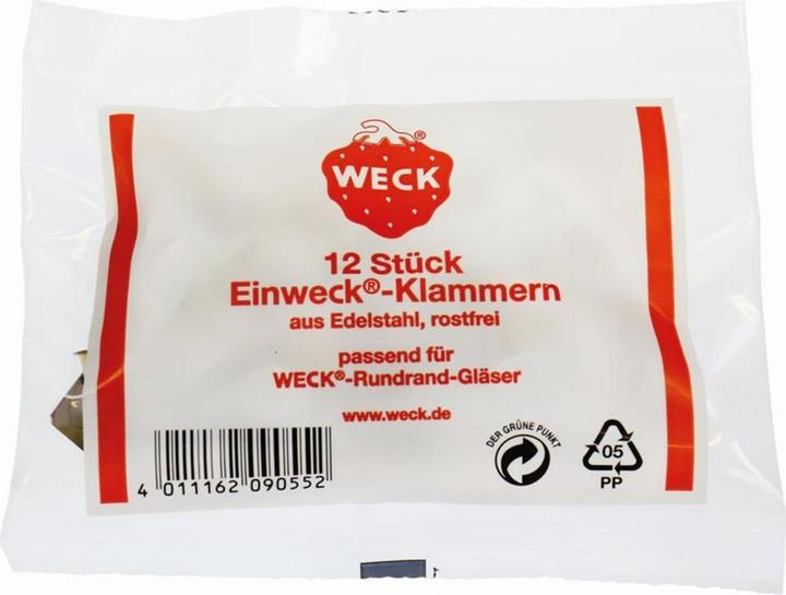 Actual product image Weck Brackets (12 pcs., 1 l)