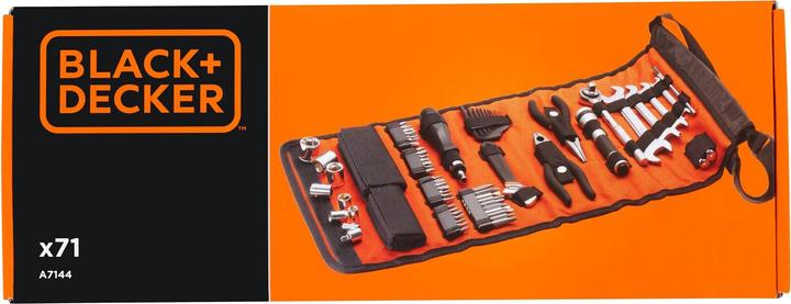 Produktbild Black & Decker Rolltasche (71 Teile)