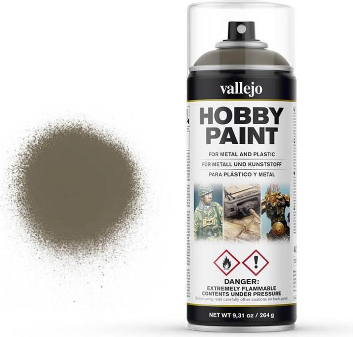 Actual product image Vallejo Hobby Paint - Russian Uniform (28.007) (Brown, 400 ml)