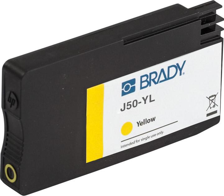 Productafbeelding Brady J50-YL - Geel - - BradyJet J5000 - 101,6 mm - 23,9 - 57,1