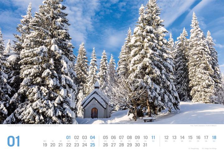 Actual product image Südtirol - von Bozen bis zu den drei Zinnen - ReiseLust Kalender 2026 (45 x 33 cm, Hardcover, German)