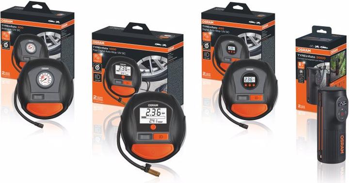 Image du produit Osram Gonflement des pneus 2000 (8.30 bar, 0 l)