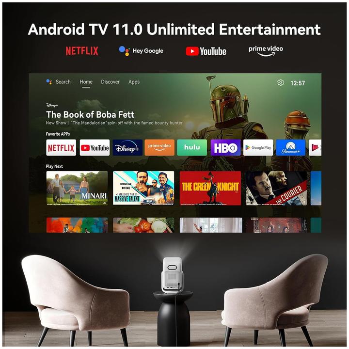 Actual product image Wanbo T2 Ultra (Full HD, 500 lm, 1.2:1)