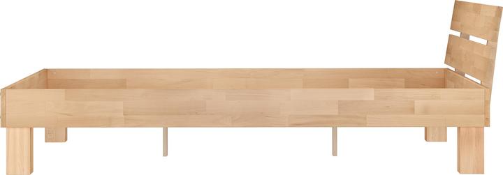 Produktbild Erst-Holz Einzelbett Buche-Bettgestell natur massiv 120x200 Futonbett Bettrahmen ohne Zubehör 60.80-12 oR (120 x 200 cm)