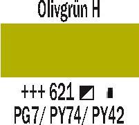 Image du produit Amsterdam Série standard de peintures acryliques (Feu vert olive, 120 ml)