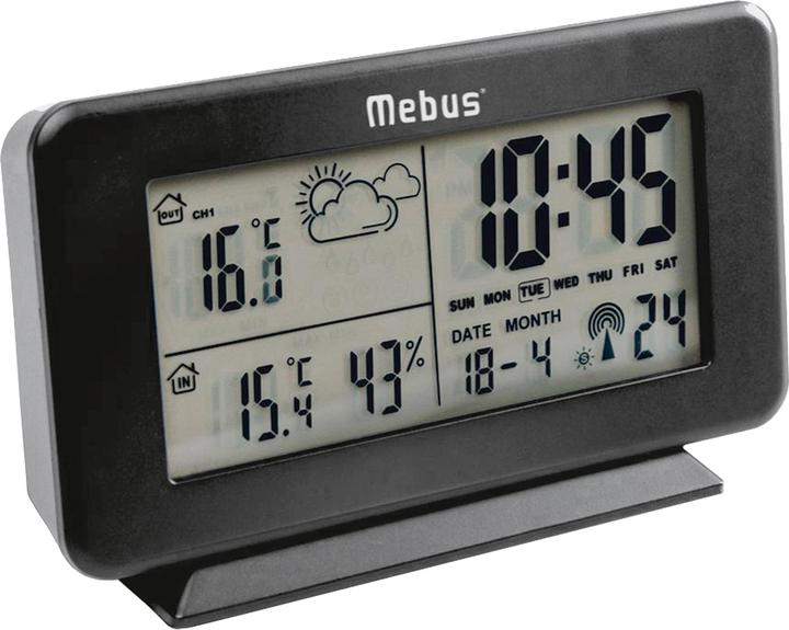 Actual product image Mebus Radio weather station wireless