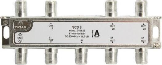 Immagine prodotto Triax SCS 8 F-distributore 5-2400 MHz DC (Morsettiere)