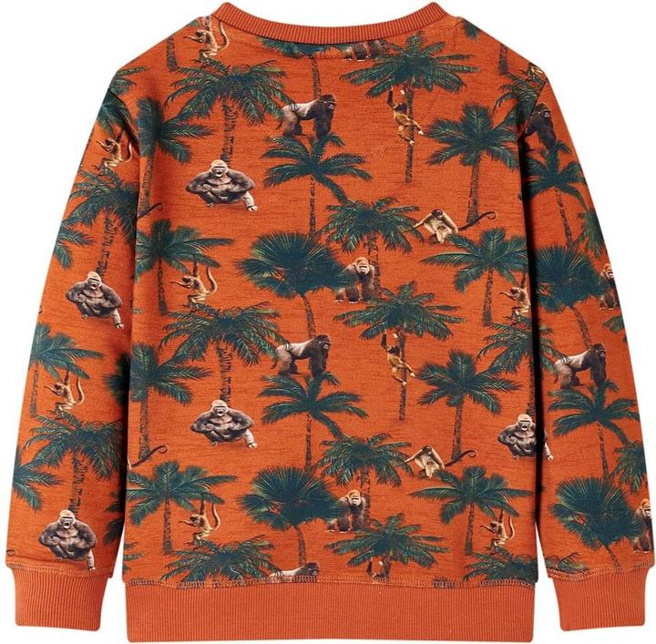 Produktbild VidaXL Kinder-Sweatshirt Helles Rostbraun 104,Material: 95 (104)