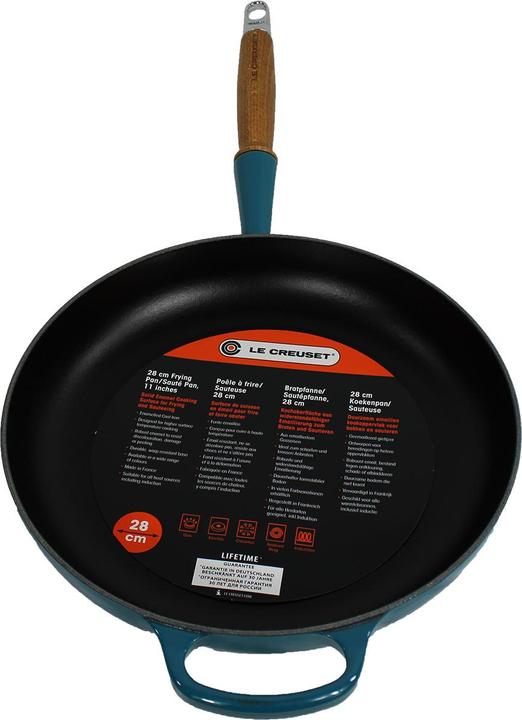 Immagine prodotto Le Creuset padella in ghisa 28cm (28 cm, Padella per friggere, Ghisa, Smalto)
