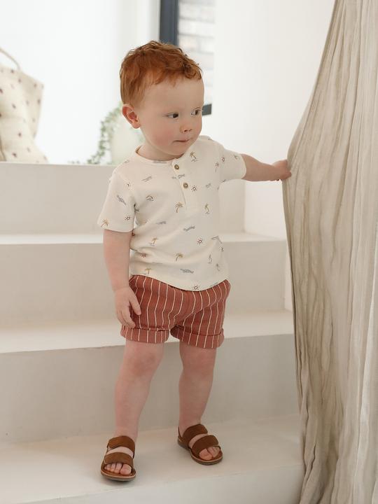 Immagine prodotto Vertbaudet Weiche Baby Musselin-Shorts mit Streifen (74)