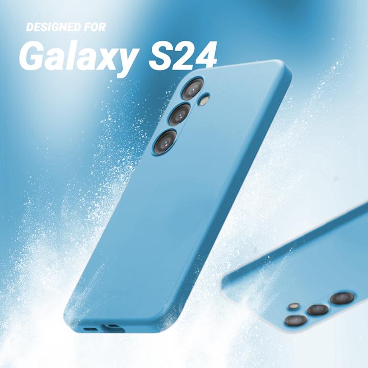 Produktbild Crong Color Cover - Hülle für Samsung Galaxy S24 (blau) (Samsung Galaxy S24+)
