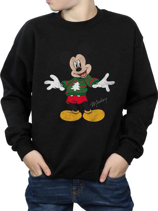 Immagine prodotto Disney Mickey Mouse Christmas Jumper Felpa Ragazzi (152, 158)
