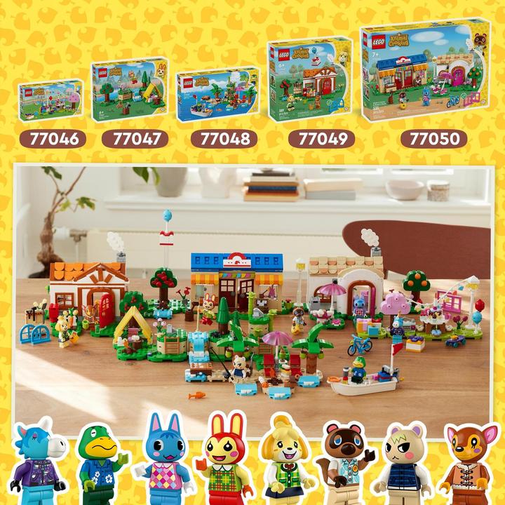 Produktbild LEGO Nooks Laden und Sophies Haus (77050, LEGO Animal Crossing)