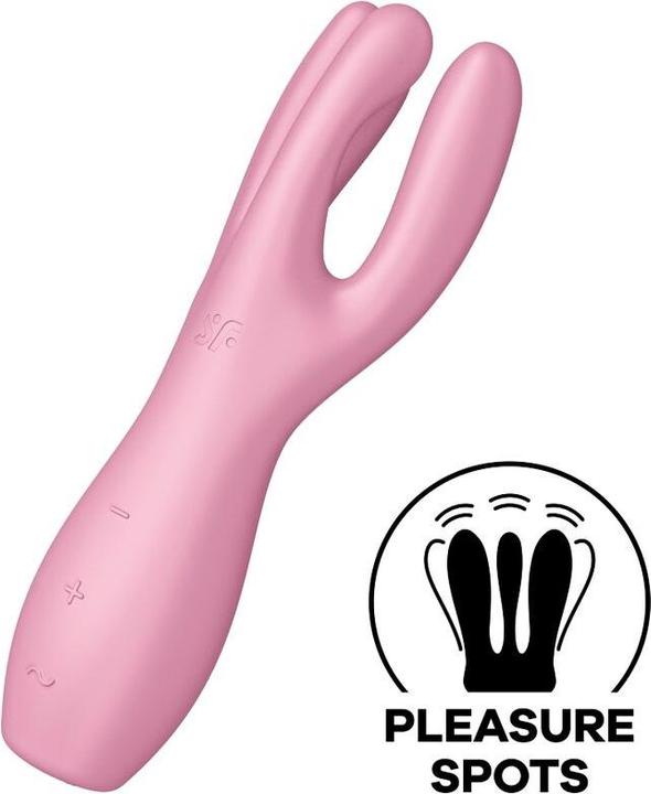 Actual product image Satisfyer Threesome 3 Lay-on Vibrator