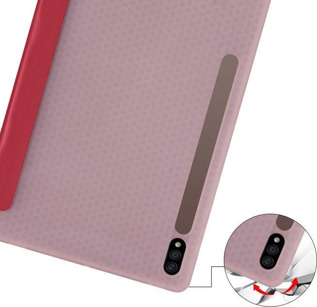 Actual product image MU Classic Triple foldable case with stylus holder (Galaxy Tab S7)